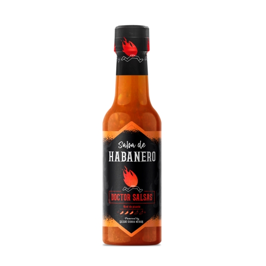 salsa chile de habanero, 150ml