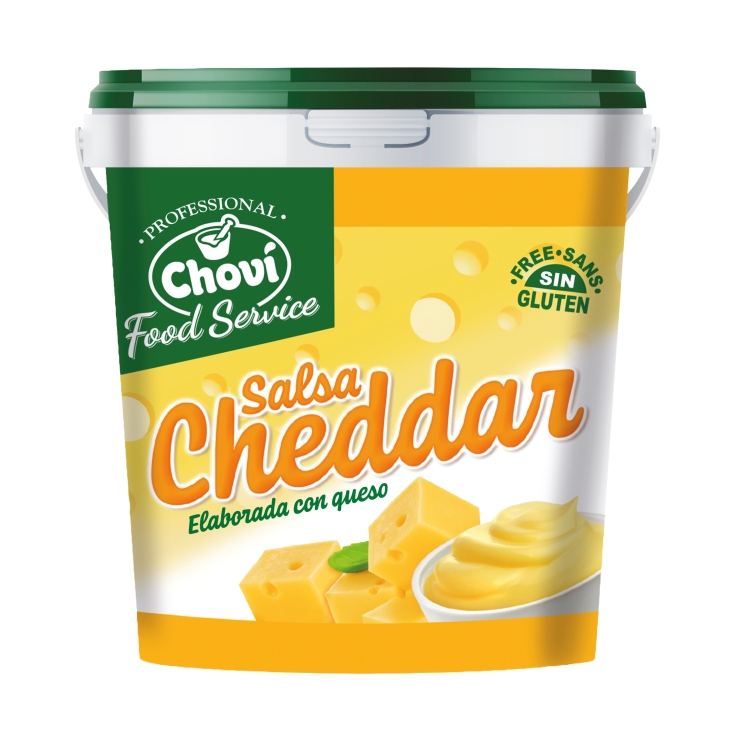 salsa cheddar cubo, 1000ml