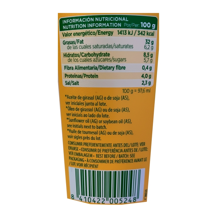 salsa cheddar cubo, 1000ml