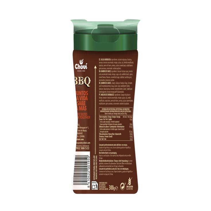 salsa barbacoa pet, 300g