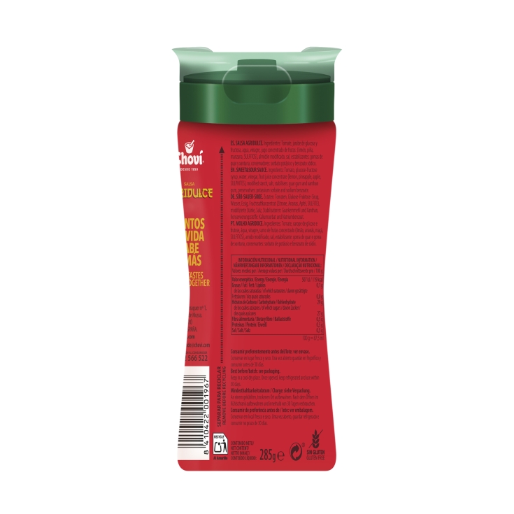 salsa agridulce pet, 285g