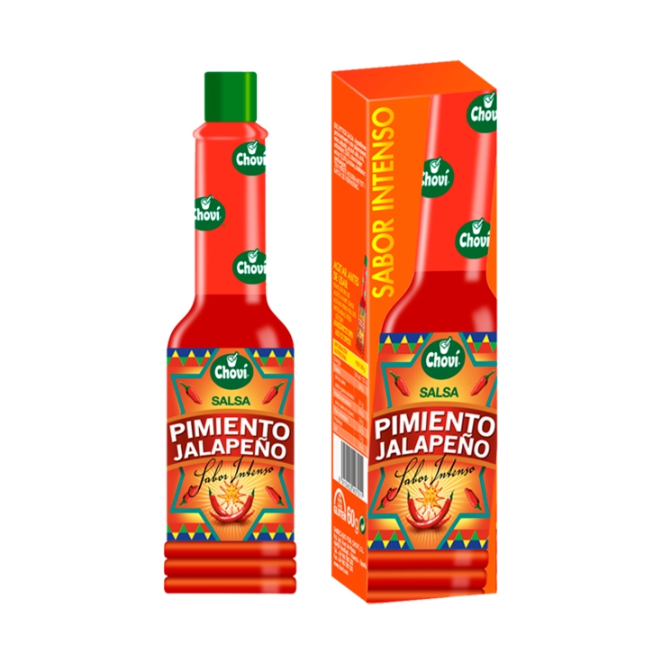 salsa de pimiento jalapeño, 60g