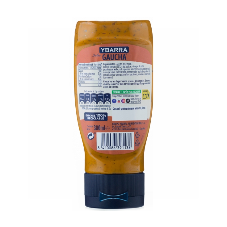 salsa gaucha pet, 250ml