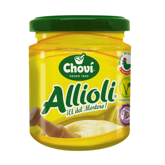 salsa allioli frasco, 190 ml