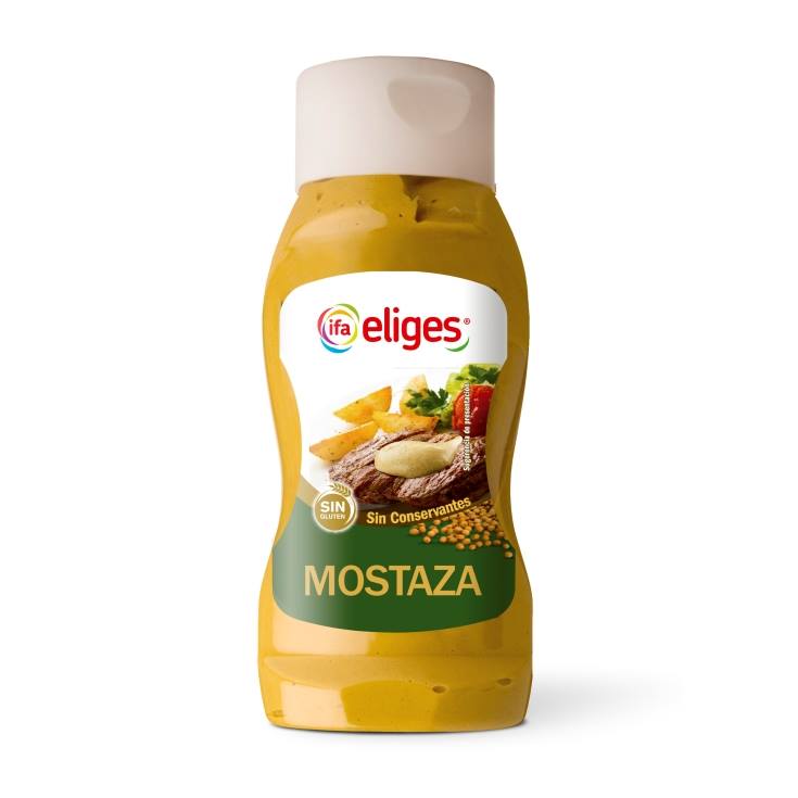 mostaza bocabajo, 300ml