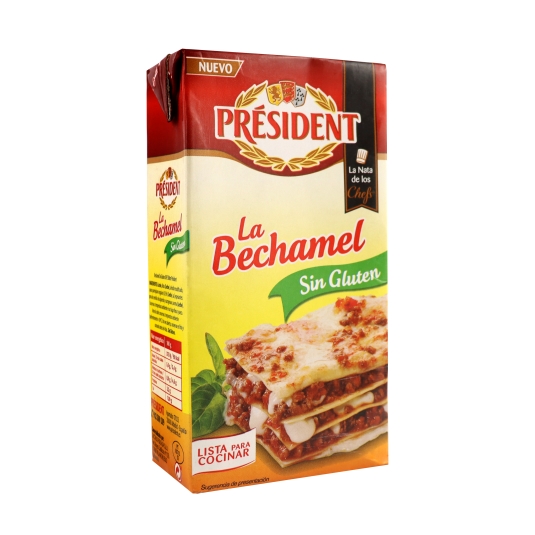 salsa bechamel sin gluten, 500ml