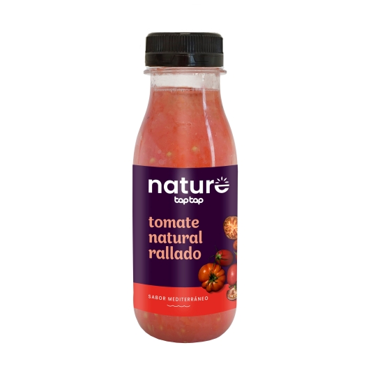 tomate natural rallado, 250ml