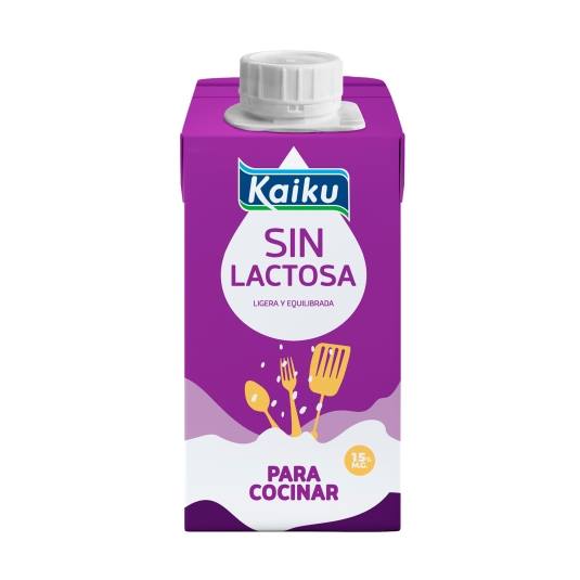 nata cocinar sin lactosa, 200ml