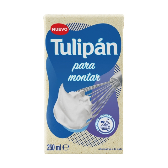nata vegetal para montar, 250ml