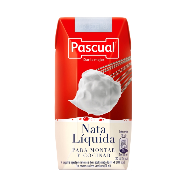 nata montar y cocinar, 200ml