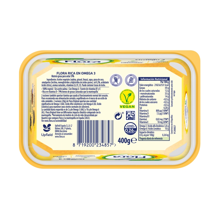 margarina original, 400g