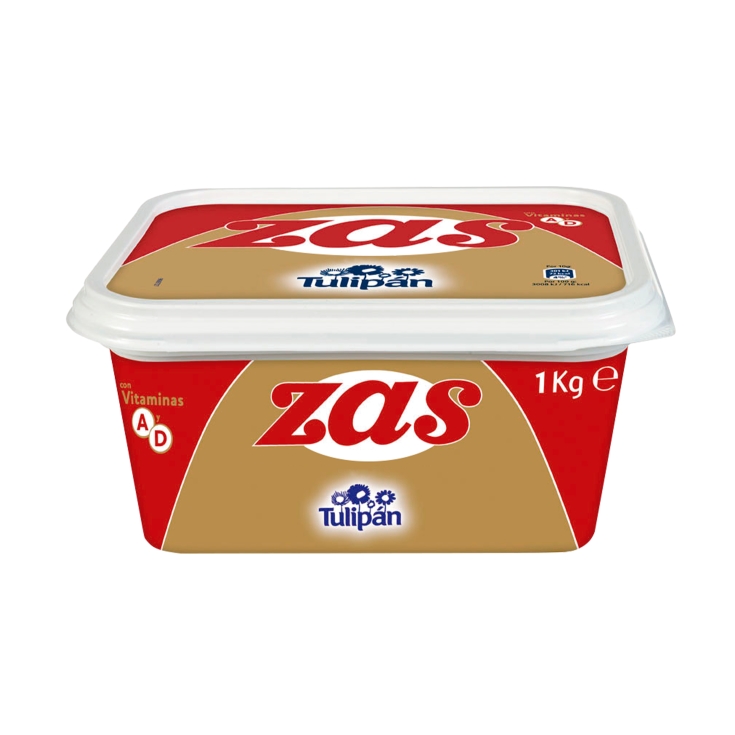 margarina con sal tarrina, 1kg