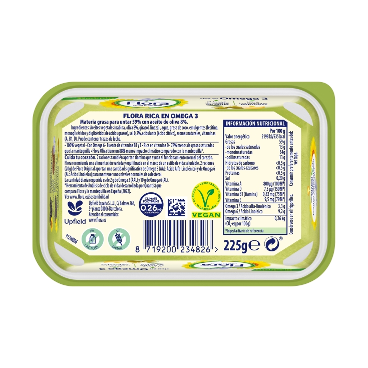 margarina oliva, 225g
