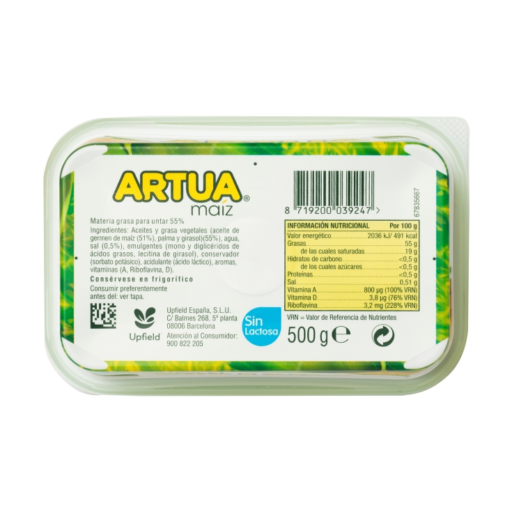 margarina maíz, 500g