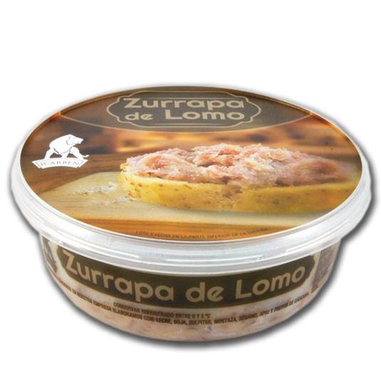 zurrapa de lomo, 250g