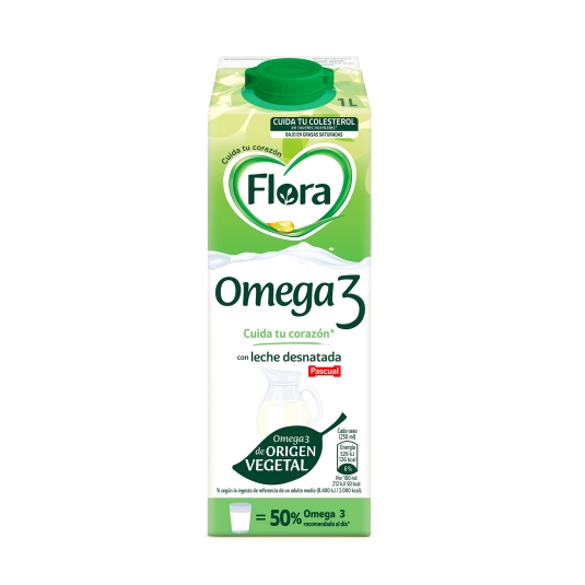 leche omega-3, 1l