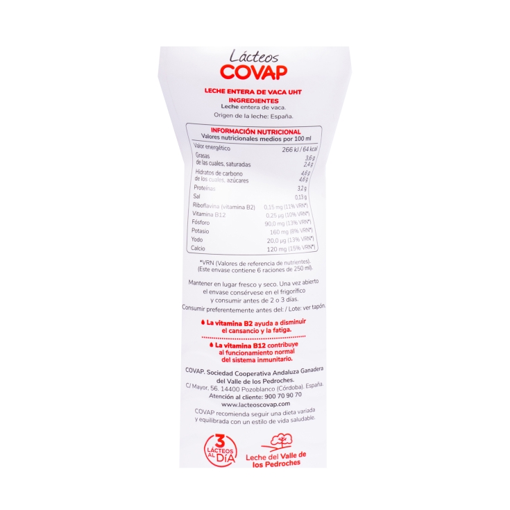leche entera botella, 1.5l