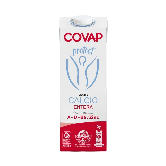 leche entera calcio, 1l