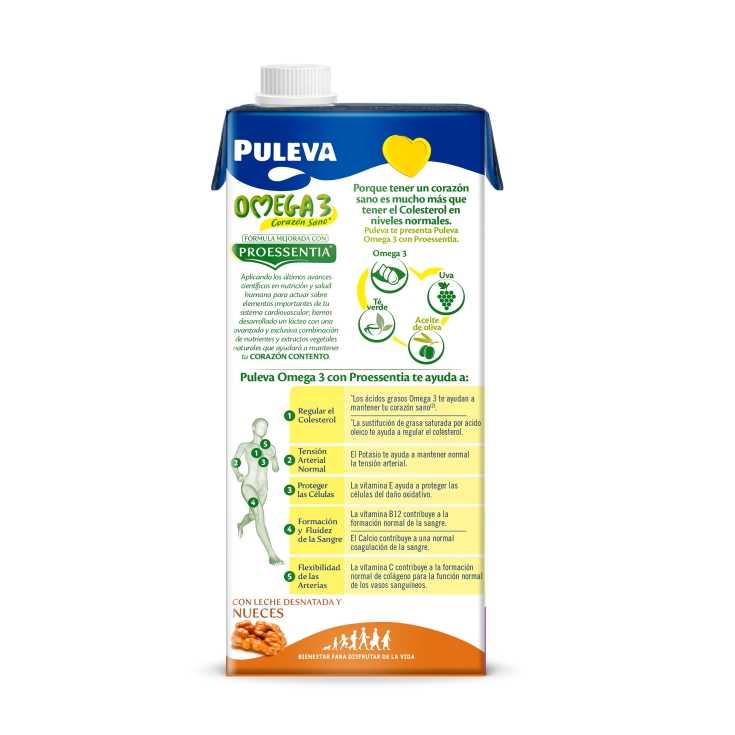 leche omega-3 con nueces, 1l