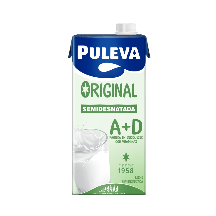 Leche Semidesnatada Pascual 1L pack 6 unidades