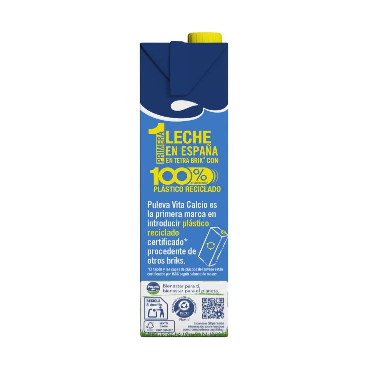 leche entera calcio, 1l