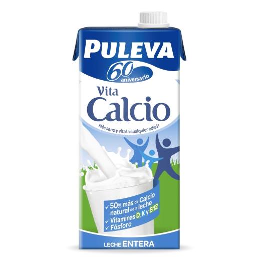 leche entera calcio, 1l