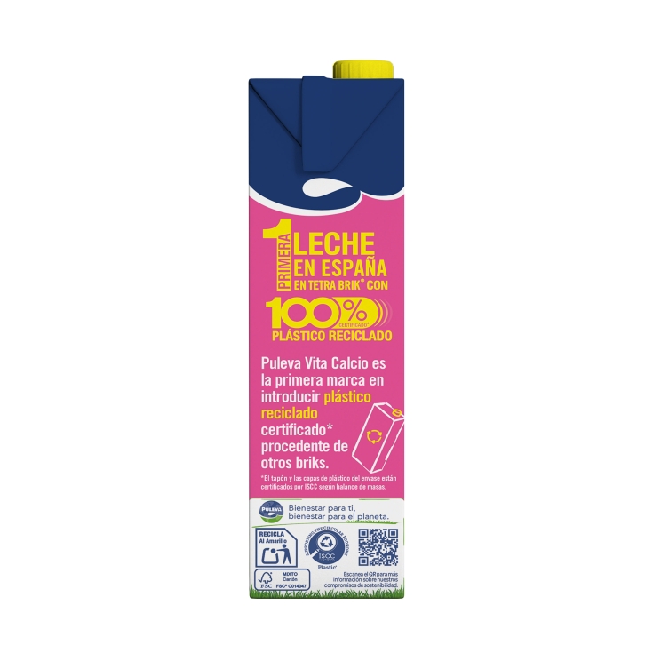 leche desnatada calcio, 1l