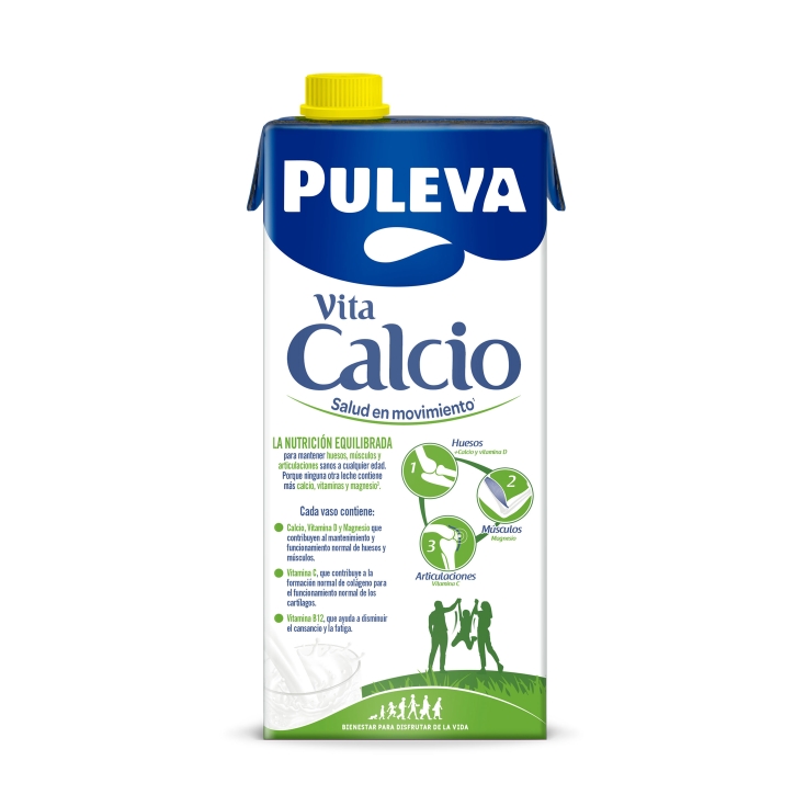 leche semidesnatada calcio, 1l