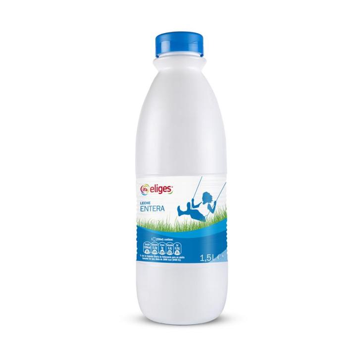 leche entera, 1,5l