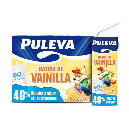 batido vainilla 200ml, pk-6