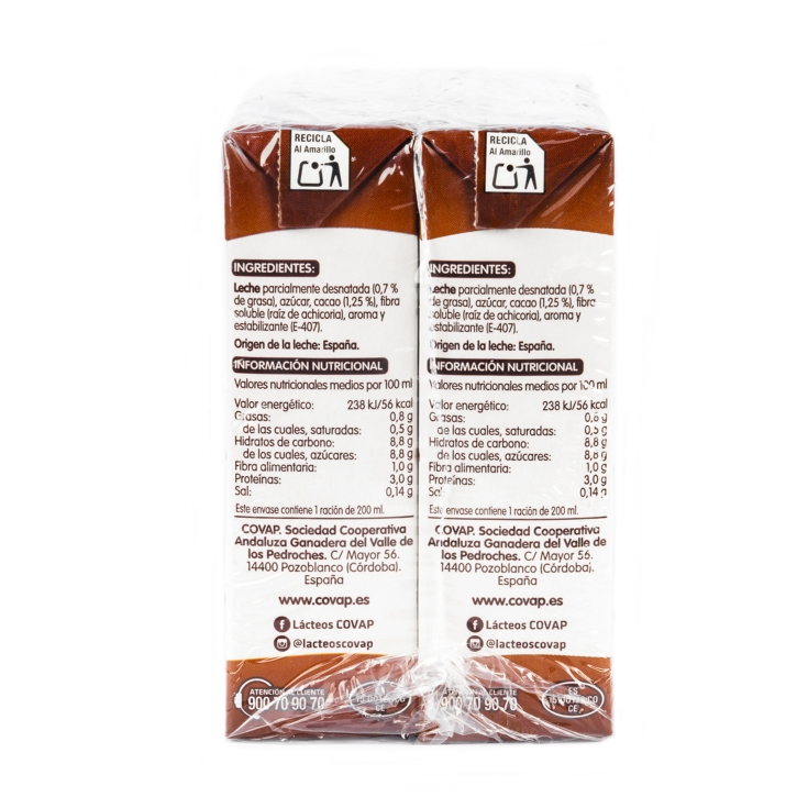 batido chocolate 200ml, pk-6