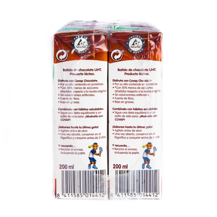 batido chocolate 200ml, pk-6