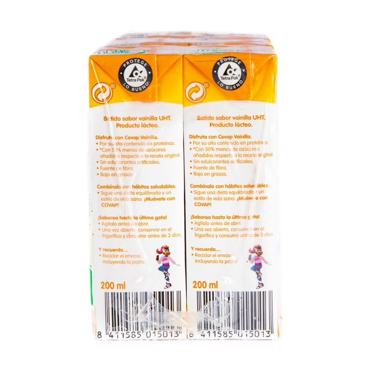 batido vainilla 200ml, pk-6