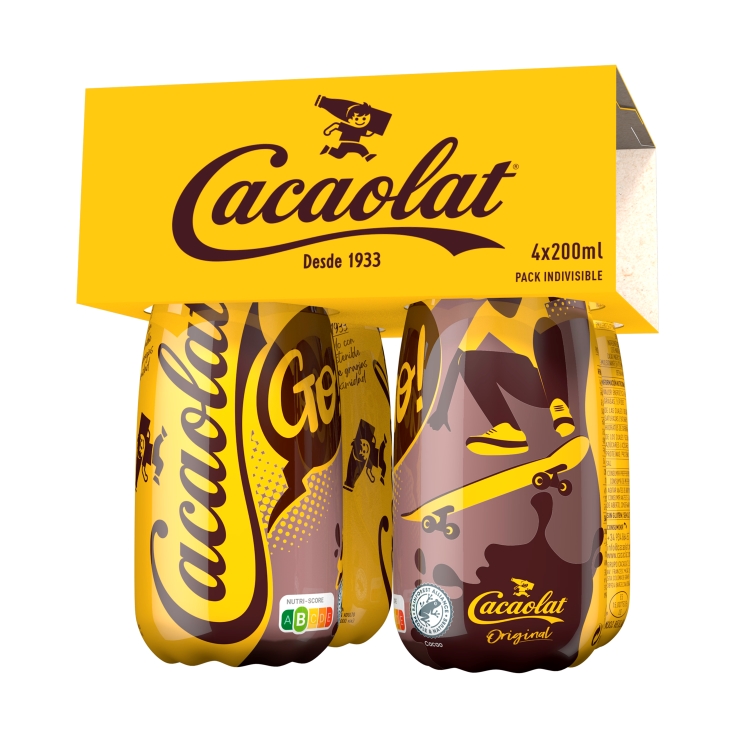 batido cacao 200 ml, pk-4