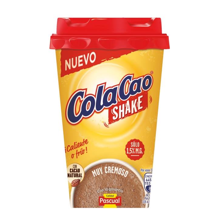 batido shake cacao vaso, 200ml