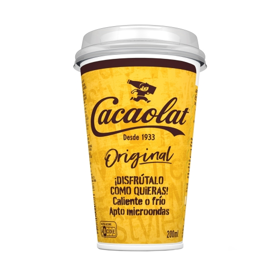 batido cacao vaso, 200ml
