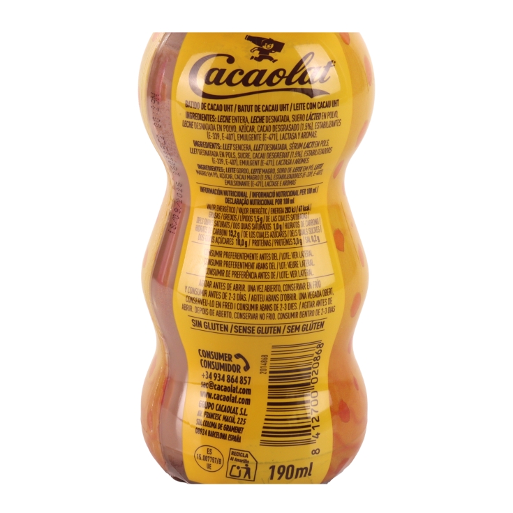 batido cacao kids, 190ml