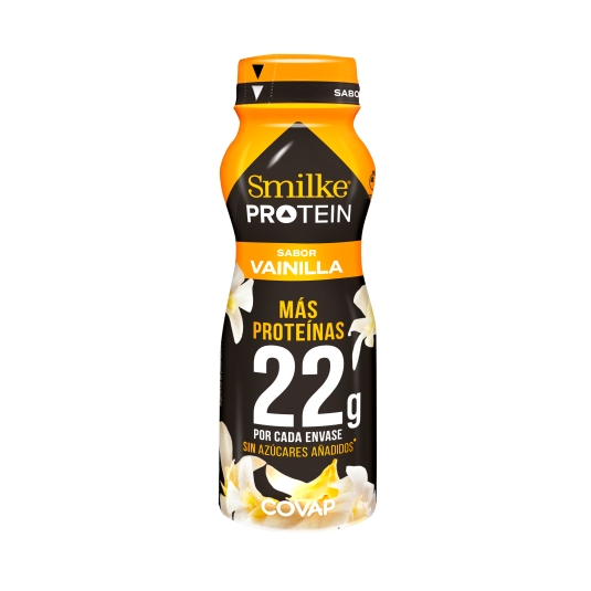 bebida lactea smilke protein vainilla, 250ml