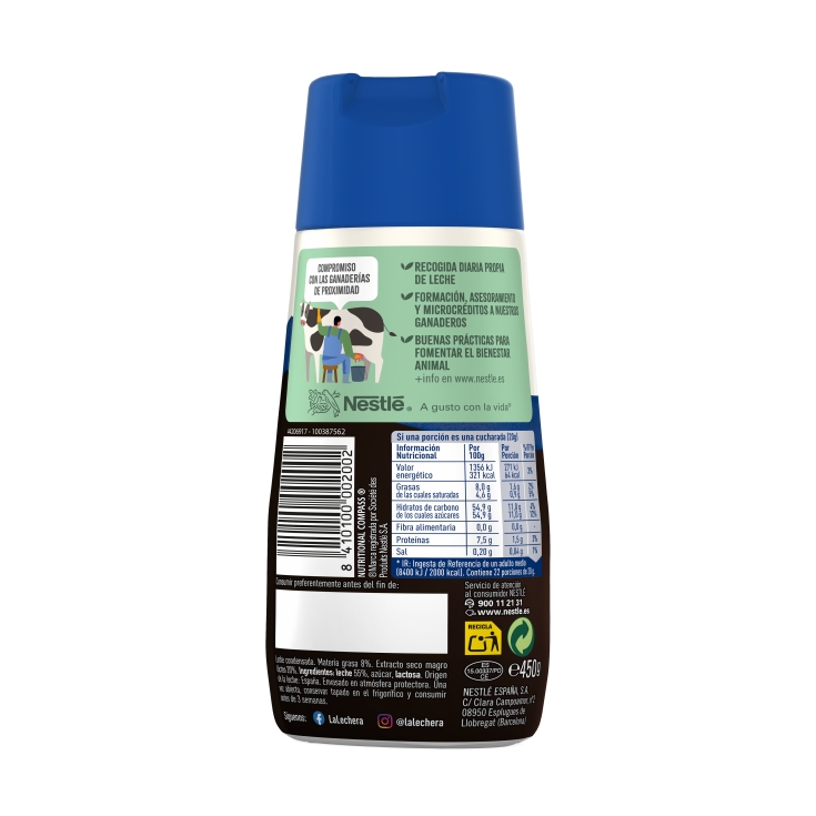 leche condensada, 450g