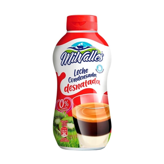 leche condensada desnatada, 450g