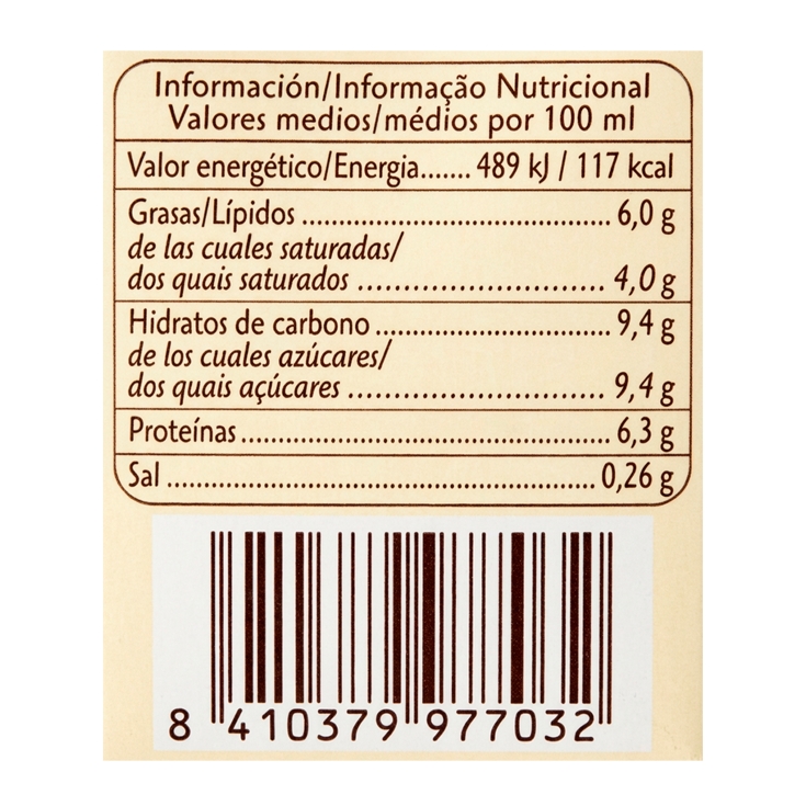 leche evaporada, 500ml