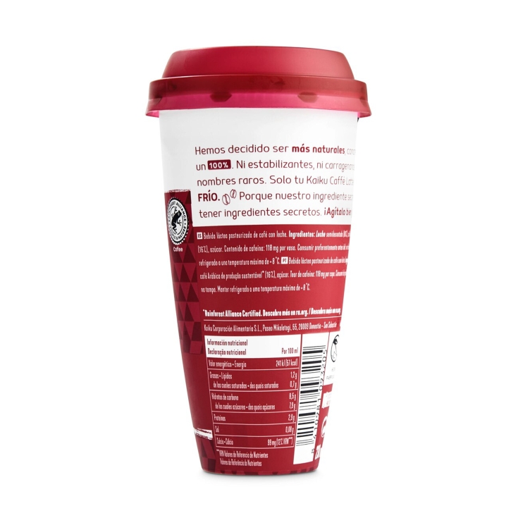 café latte espresso, 230ml