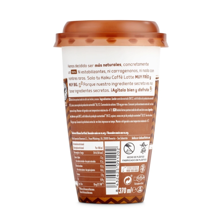 café latte cappuccino, 370ml