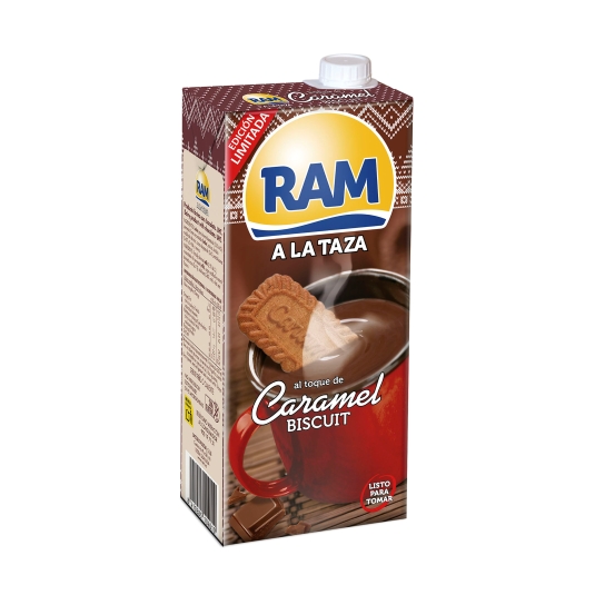 chocolate a la taza galleta caramelo, 1l