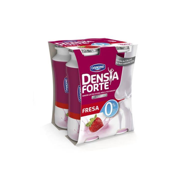 yogur forte fresa 0%, pk-4