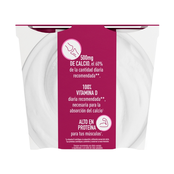 yogur natural edulcorado 0%, pk-4