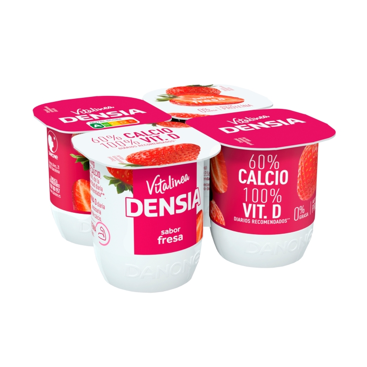 Yogur sabor fresa Danone