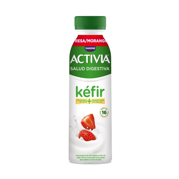 yogur líquido kéfir fresa, 280g