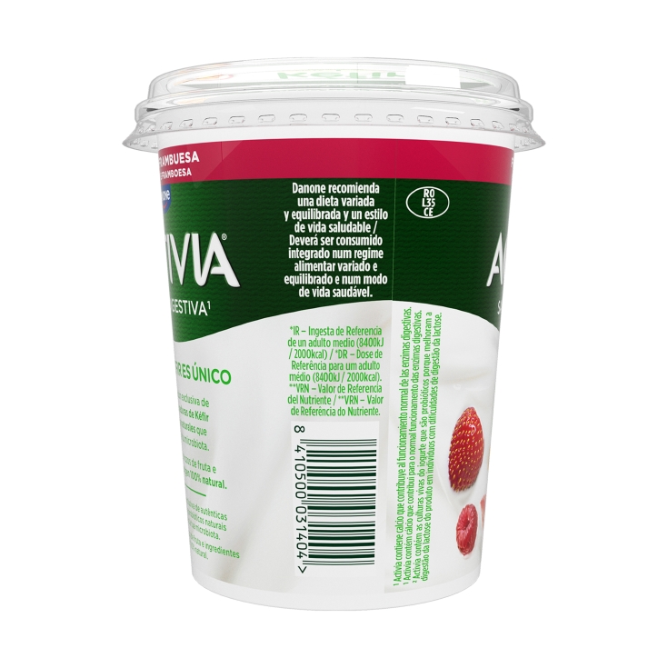 yogur kéfir fresa/frambuesa, 380g
