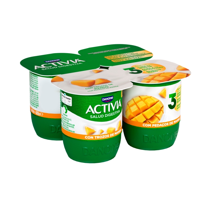 yogur con mango 120g, pk-4